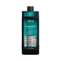 Shampoo Equilibrium Truss 1L Controle de Oleosidade Limpeza Suave Ação Anti-Frizz Cabelos Encorpados