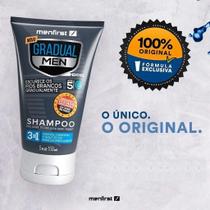 Shampoo Escurecedor Gradual para Cabelos Brancos e Grisalhos Men Original - 150ml