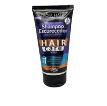 Shampoo escurecedor para cabelos e barba 3em 1 tróia hair