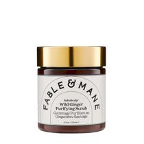 Shampoo esfoliante Fable & Mane Wild Ginger Purificante para couro cabeludo