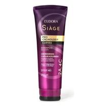 Shampoo Eudora Siàge Pro Cronology Curvas 250ml Sem Sulfato Shampoo Eudora Siàge Pro Cronology Curvas 250ml Sem Sulfato