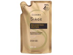 Shampoo Eudora Siàge Reconstrói os Fios 400ml