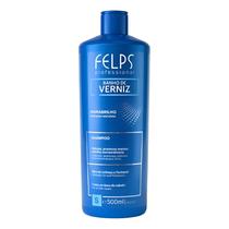 Shampoo Felps Banho De Verniz 500ml Maciez E Brilho Intenso Shampoo Felps Banho De Verniz 500ml Maciez E Brilho Intenso
