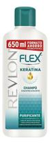 Shampoo Flex Keratina Revlon Purificante Oleosos 650 ml