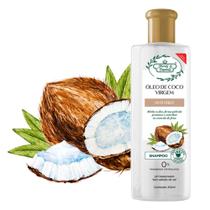 Shampoo Flores & Vegetais Óleo de Coco Virgem Anti Frizz 310Ml