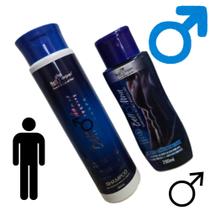 shampoo for men anti caspa seborreia ,sabonete intimo masculino 200mL - 2 -itens - BELL CORPUS