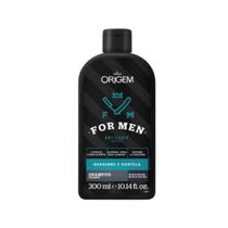 Shampoo For Men Anticaspa Gengibre e Hortelã 300ml - Origem