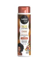 Shampoo Força Nutrição Cachos Crespos Chebe Salon Line 300ml Shampoo Força Nutrição Cachos Crespos Chebe Salon Line 300ml