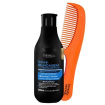 Shampoo Forever Liss Blindagem 300ml e Pente Beauty Secret Shampoo Forever Liss Blindagem 300ml e Pente Beauty Secret