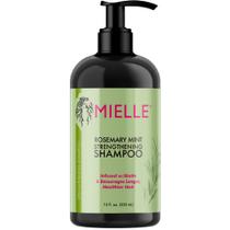 Shampoo fortalecedor de hortelã e al - Mielle Organics