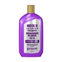 Shampoo fortalecimento de cabelos desamarelador gota dourada 430 ml