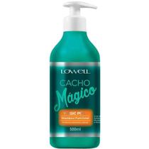 Shampoo Funcional Cacho Mágico 500 ml Lowell - 4010 Shampoo Funcional Cacho Mágico 500 ml Lowell - 4010