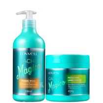 Shampoo Funcional E Máscara Umectante Cacho Magico Lowell