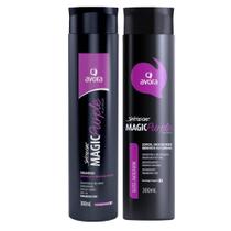 Shampoo + Gloss Matizador Avora Magic Purple Platinum 300Ml