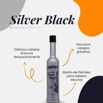 Shampoo Gloss Silver Black Coiffer 300 Ml Cabelos Grisalhos