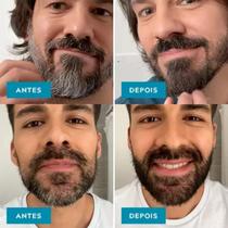Shampoo Gradual Men Escurecedor de Barba Masculina - Tonaliza Fios Grisalhos Shampoo Gradual Men Escurecedor de Barba Masculina - Tonaliza Fios Grisalhos