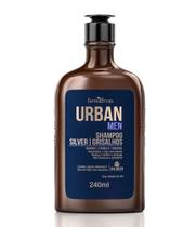 Shampoo Grisalhos Farmaervas Silver Urban Men IPA - 240ml