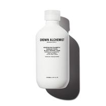 Shampoo Grown Alchemist Nourishing 200 ml de rosa damasco, pimenta preta