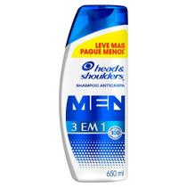 Shampoo Head e Shoulders Men Limpeza Eficaz 650ml
