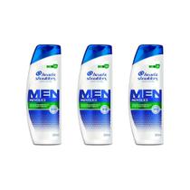 Shampoo Head & Shoulders 200Ml Anticaspa Menta Ice - 3Un