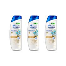 Shampoo Head & Shoulders 400ml Forca Raiz - Kit C/3un