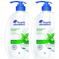 Shampoo Head & Shoulders Anticaspa Cool Menthol 650 ml x 2 Shampoo Head & Shoulders Anticaspa Cool Menthol 650 ml x 2