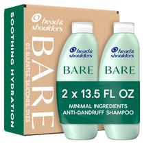 Shampoo Head & Shoulders BARE Sem sulfato de caspa 400 mL x2