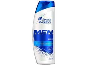 Shampoo Head & Shoulders Men 3 em 1 400ml