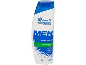 Shampoo Head & Shoulders Men Menthol Sport - 400ml Shampoo Head & Shoulders Men Menthol Sport - 400ml