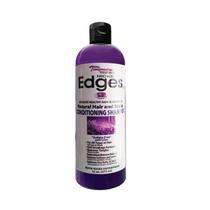 Shampoo Hicks Edges para cabelo e couro cabeludo naturais 480 ml com lilás