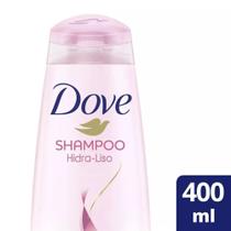 Shampoo Hidratação Hidra-Liso 400ml Dove para Cabelos Lisos e Oleosos Shampoo Hidratação Hidra-Liso 400ml Dove para Cabelos Lisos e Oleosos