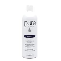 Shampoo hidratante depositador de cor violeta Pure Blends Br