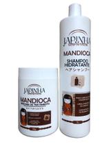 Shampoo Hidratante Japinha Extrato Mandioca 1 Litro + mascara 1 Kg