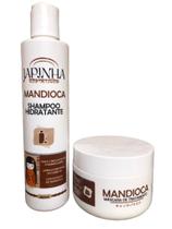 Shampoo Hidratante Japinha Extrato Mandioca 300 ml + mascara 300 ml