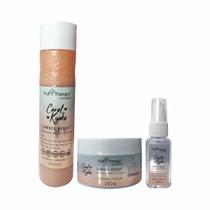 Shampoo Hidratante + Máscara + Óleo Capilar Carol Kyoko - Left