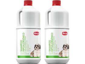 Shampoo Hipoalergênico 1 Litro - Ibasa - 2 Unidades