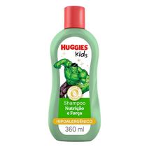 Shampoo Huggies Kids Hulk Nutrição e Força 360ml