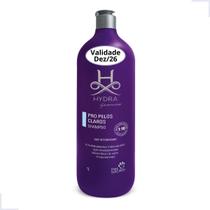 Shampoo Hydra Groomers Pro Pelos Claros 1l 1:10 Pet Society