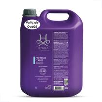 Shampoo Hydra Groomers Pro Pelos Claros Pet Society 5 Litros para Cães e Gatos