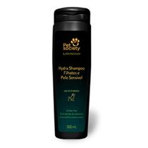 Shampoo Hydra para Filhotes e Pele Sensível - Super Premium 300ml - PET SOCIETY