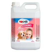 Shampoo I Love Pet Hipoalergênico para Cães e Gatos - 5 Litros