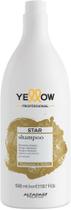 Shampoo Iluminador Star Yellow 1,5L Restaura o Brilho Natural dos Cabelos e Proporciona Proteção
