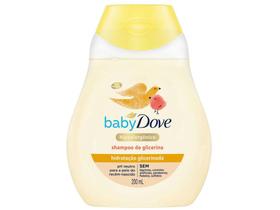 Shampoo Infantil Baby Dove - Hidratação Glicerinada 200ml