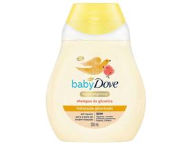 Shampoo Infantil Baby Dove - Hidratação Glicerinada 200ml