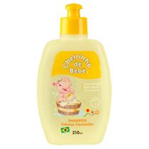 Shampoo Infantil Cheirinho De Bebê 210ml Cabelos Cacheados