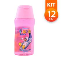 Shampoo Infantil Flora Nenen para Cabelos Cacheados com Aloe Vera Testado 100ml (Kit com 12)