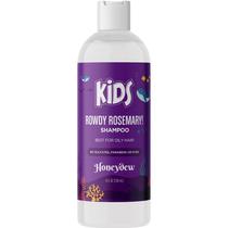 Shampoo infantil para cuidar do couro cabeludo seco Shampoo de limpeza sem sulfato para crianças com óleo de melaleuca e alecrim para desenvolver e tratar o couro cabeludo seco Hidratante para couro cabeludo e xampu seco para flocos