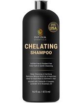 Shampoo INFINA ESSENTIALS Água dura quelante 480 mL com Chelactik-3