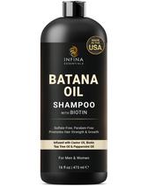 Shampoo INFINA ESSENTIALS Óleo de Batana com biotina e melaleuca 480 ml Shampoo INFINA ESSENTIALS Óleo de Batana com biotina e melaleuca 480 ml