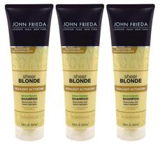 Shampoo John Frieda Sheer Blonde Highlight Activating 250mL Shampoo John Frieda Sheer Blonde Highlight Activating 250mL